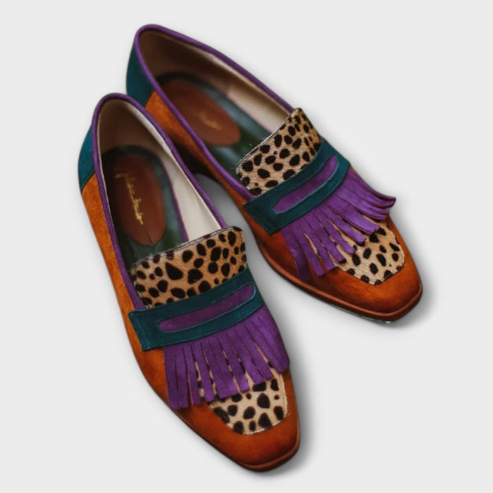 Fallon™ | Mocassin Bruin Luipaard