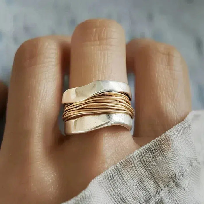 Gesine | Ring met fijne winding