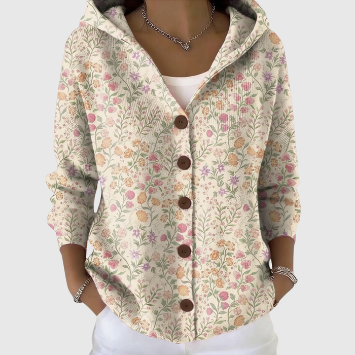 Gebreide Cardigan met Capuchon