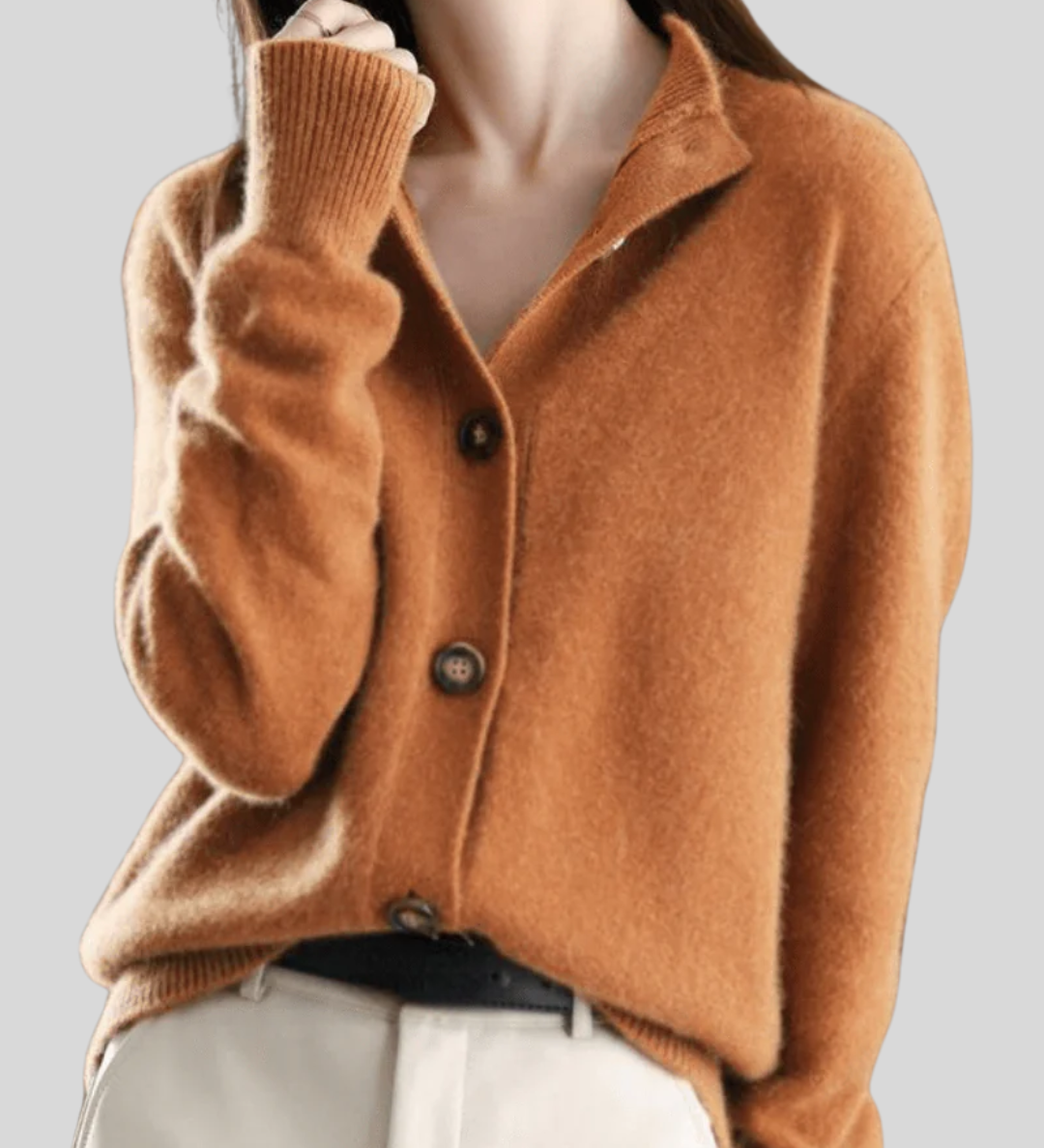 Claire | Kasjmier Cardigan in Retro-Stijl