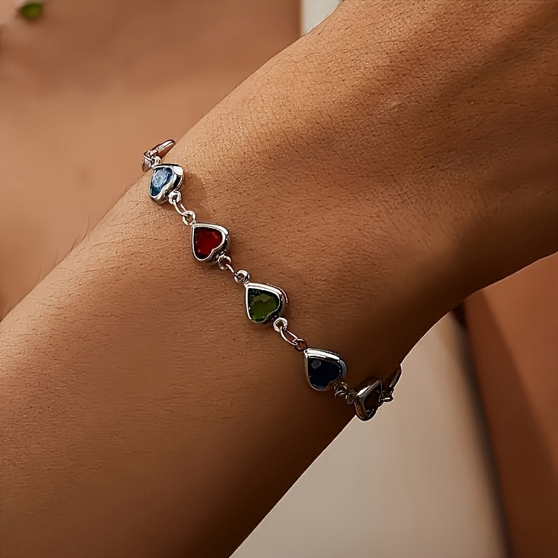 Merle | Armband met Hartbedel