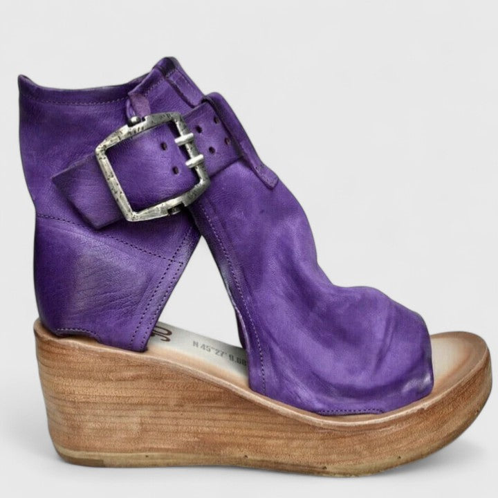 Karline - Klassieke Wedge-Sandalen
