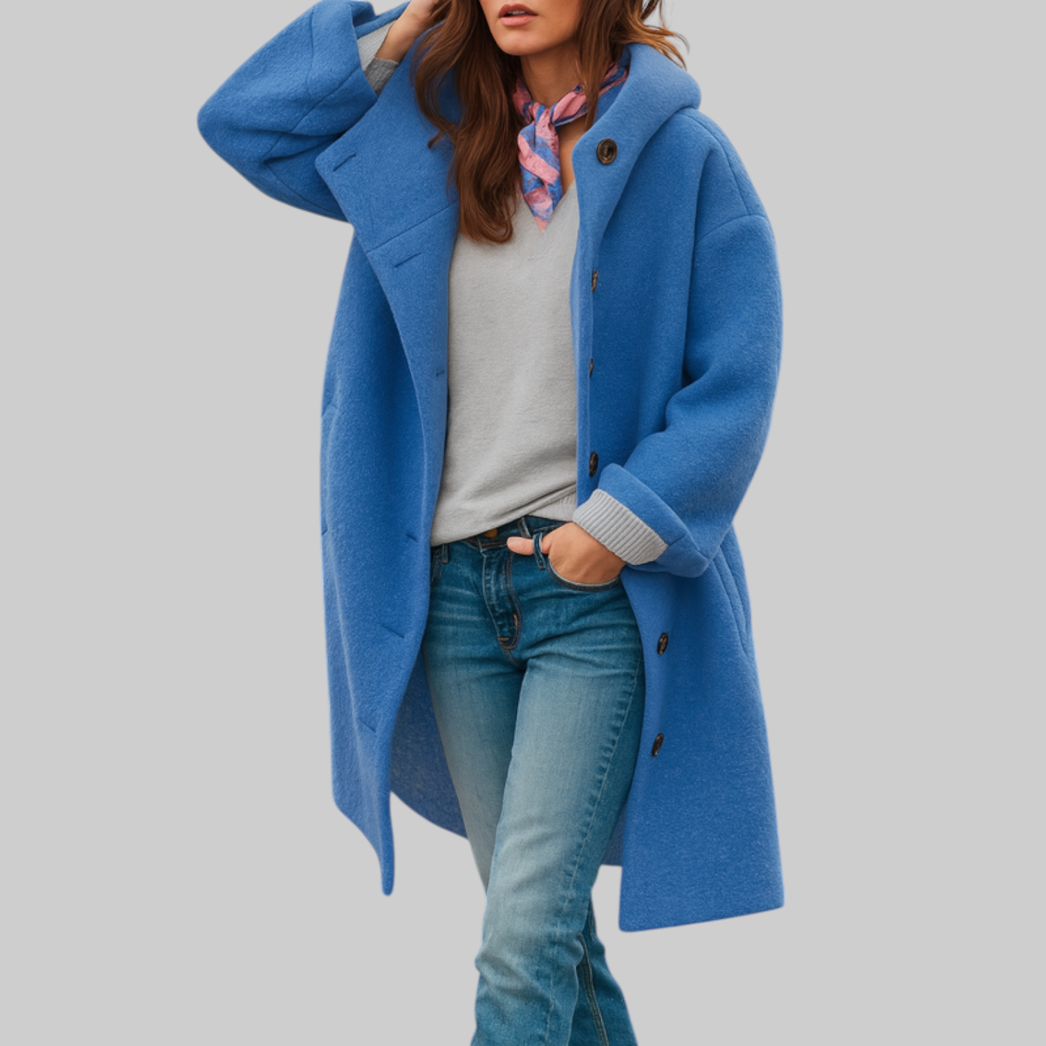 Freja | middelgrote, comfortabele dagelijkse mantel