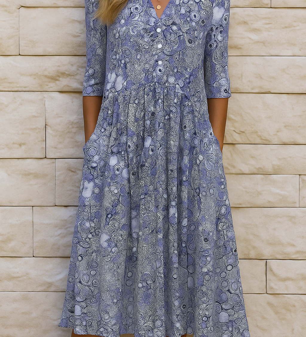Harlow | Elegante jurk met V-hals