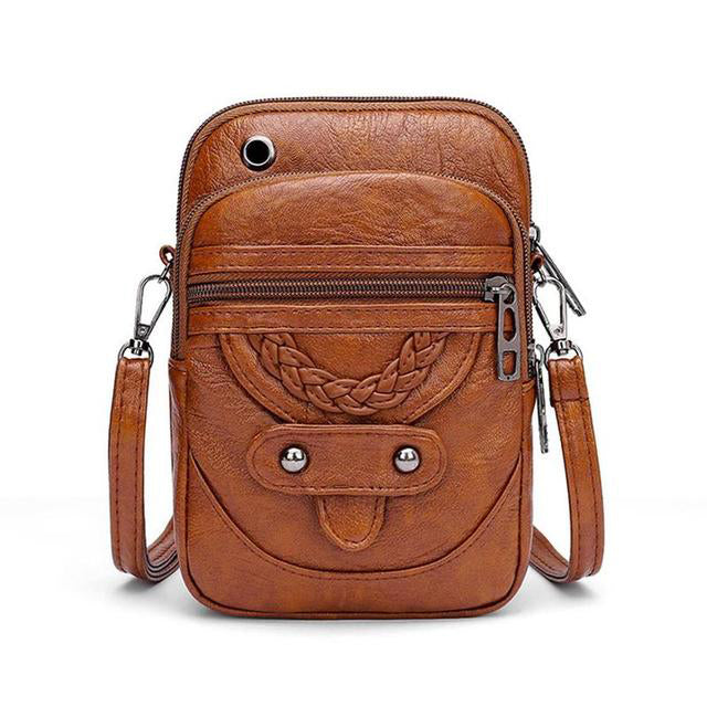 Laura™ | Gestructureerde Vegan Leren Handtas
