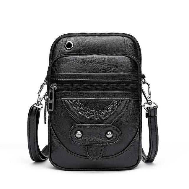 Laura™ | Gestructureerde Vegan Leren Handtas