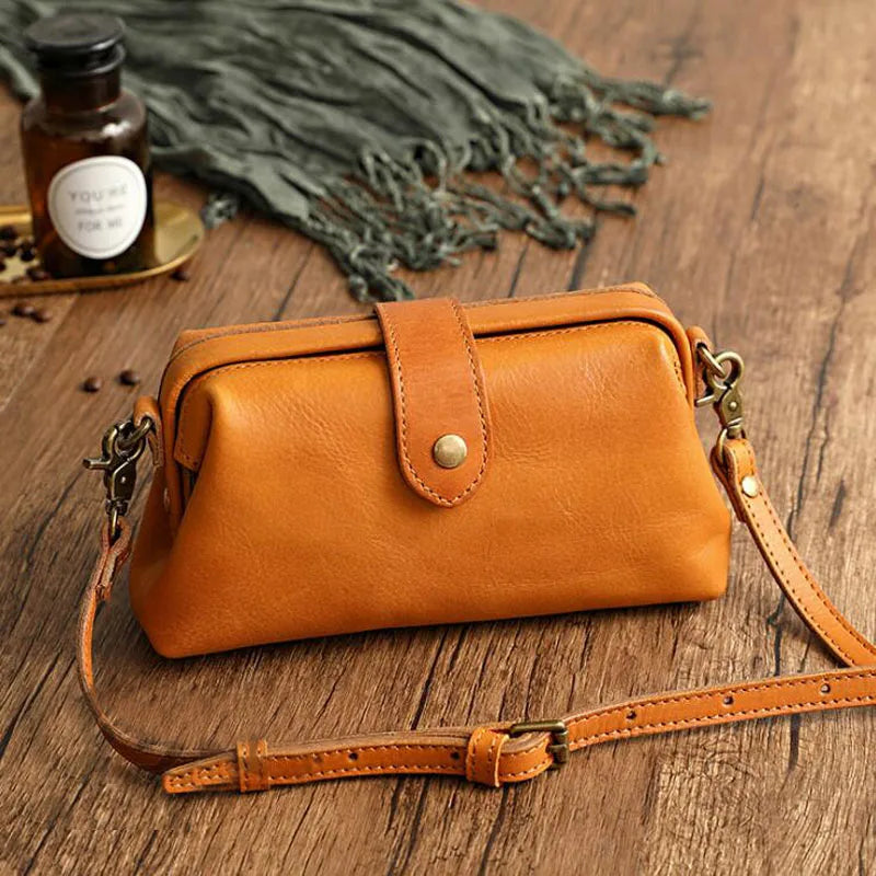 Nicole™ | Trendy Vegan Leren Schoudertas