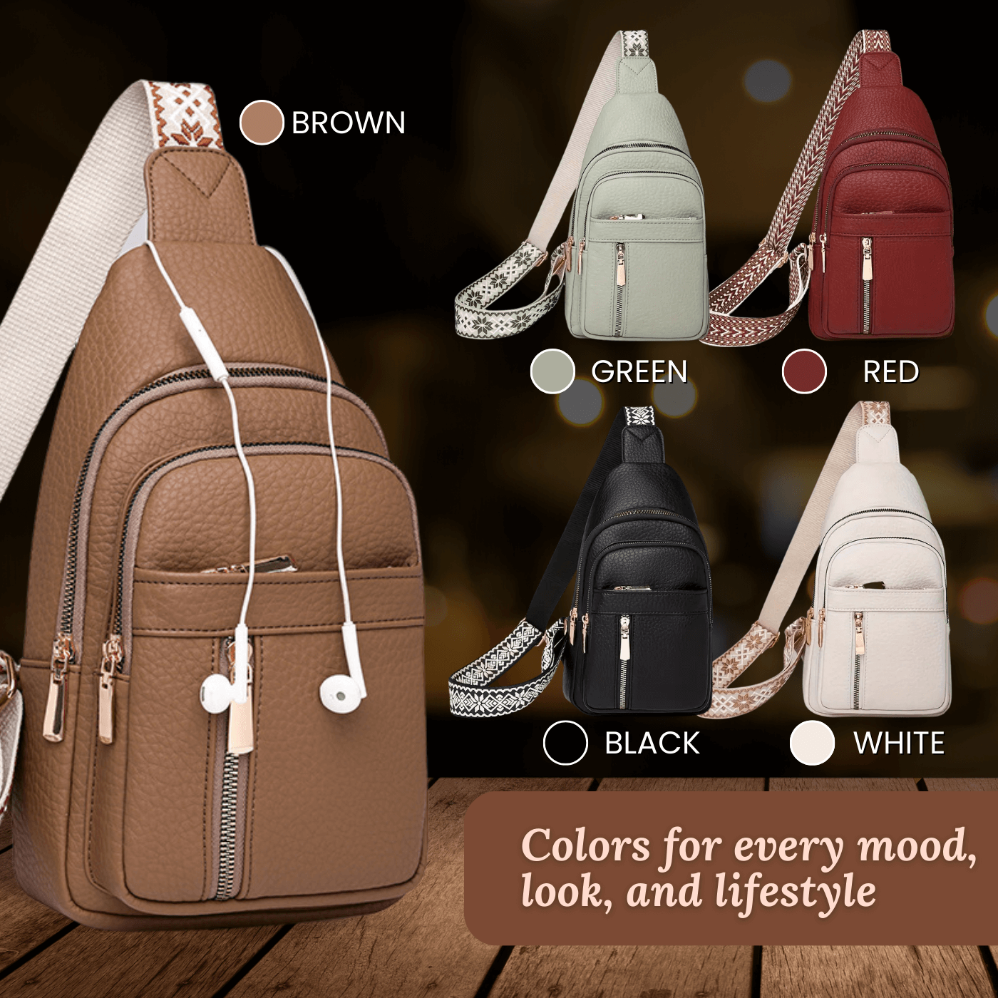 Noemi’s Praktische Draagtas | Sling Bag