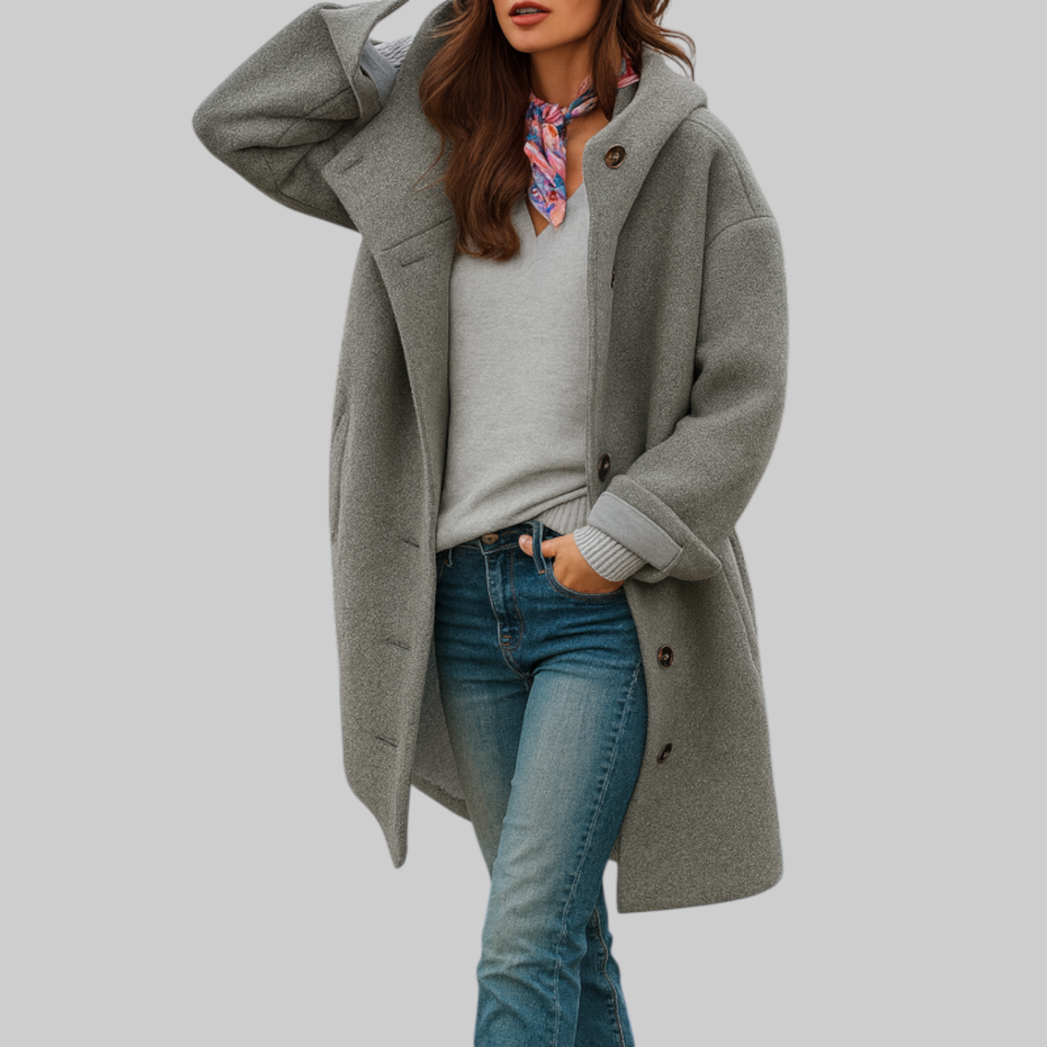 Freja | middelgrote, comfortabele dagelijkse mantel
