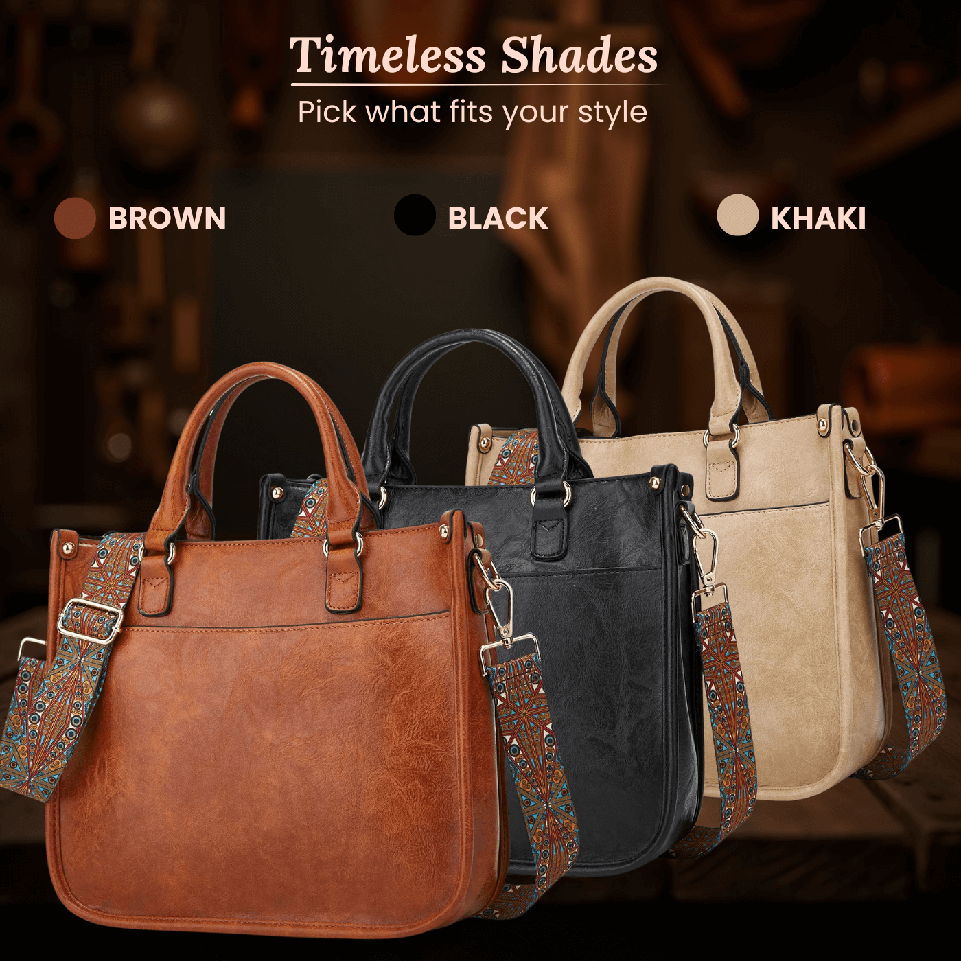 Irene's Patroonriem | Schoudertas