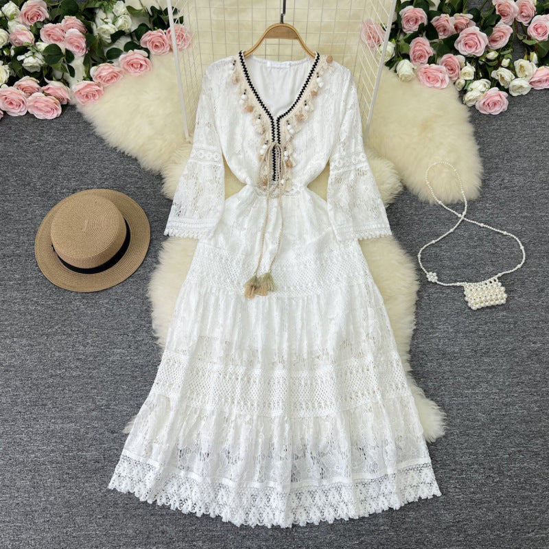 Amary - Boho- Spitze jurk