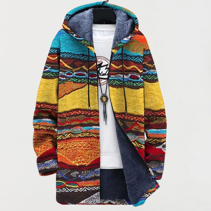 Jutta™ | Hoodie in Zonnekleuren