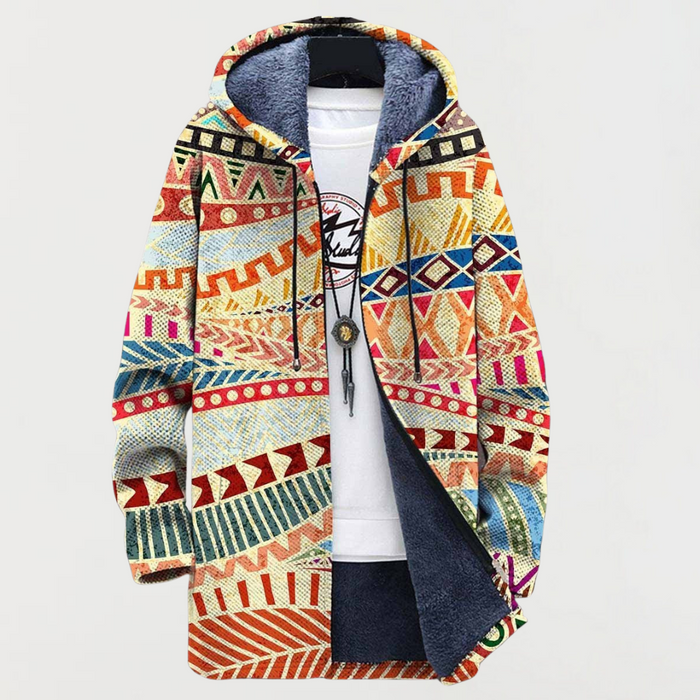 Rosemarie™ | Hoodie-jack in folklore-mix