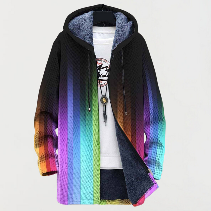 Anke™ | Hoodie in Regenboogverloop