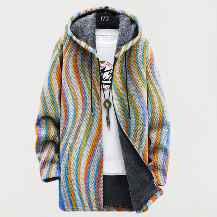 Tanja™ | Hoodie met Golfstrepen