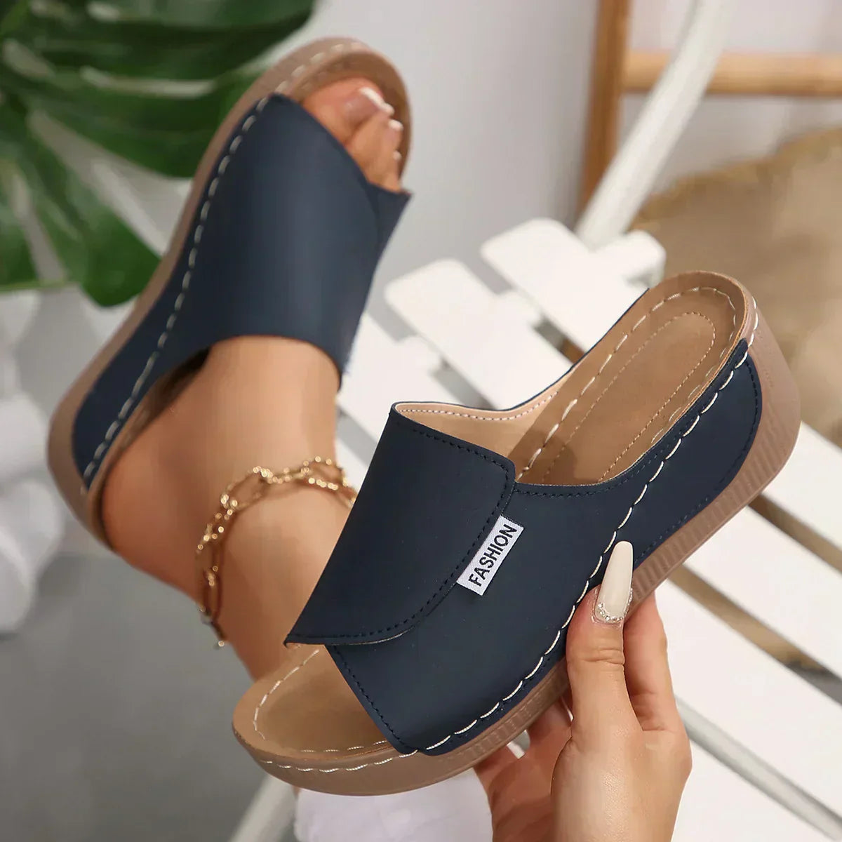 Rumi - Orthopedische Wedge-Sandalen