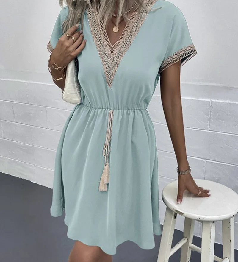 Sabrina - Elegante Boho-Jurk