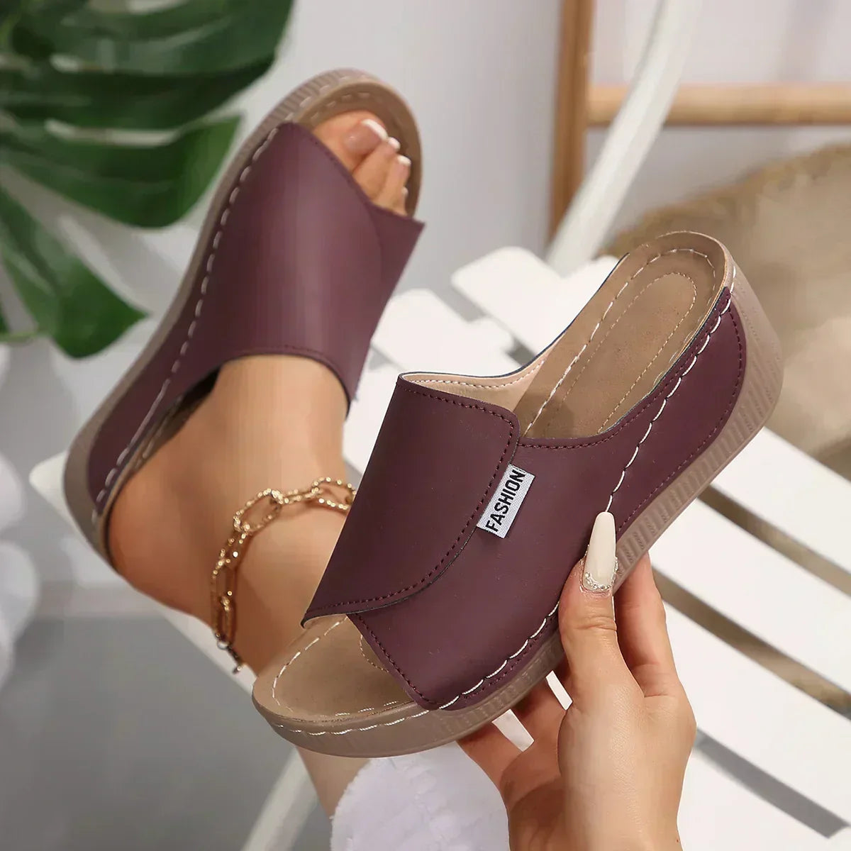 Rumi - Orthopedische Wedge-Sandalen