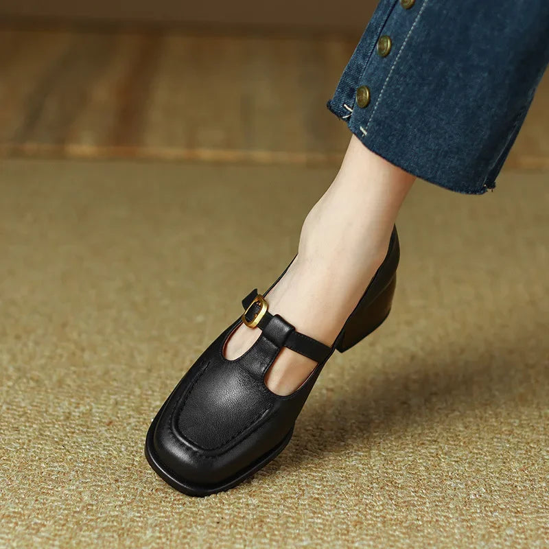 Camille | T-strap Sandalen