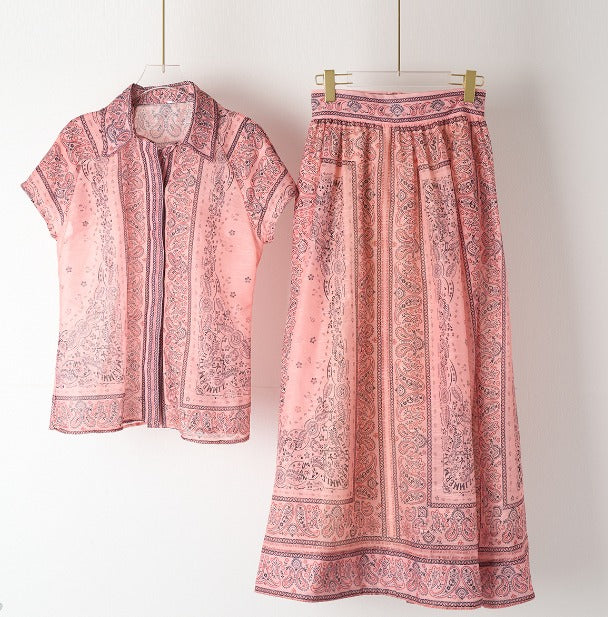 Adele - Bohemian Print Tweedelig Ensemble