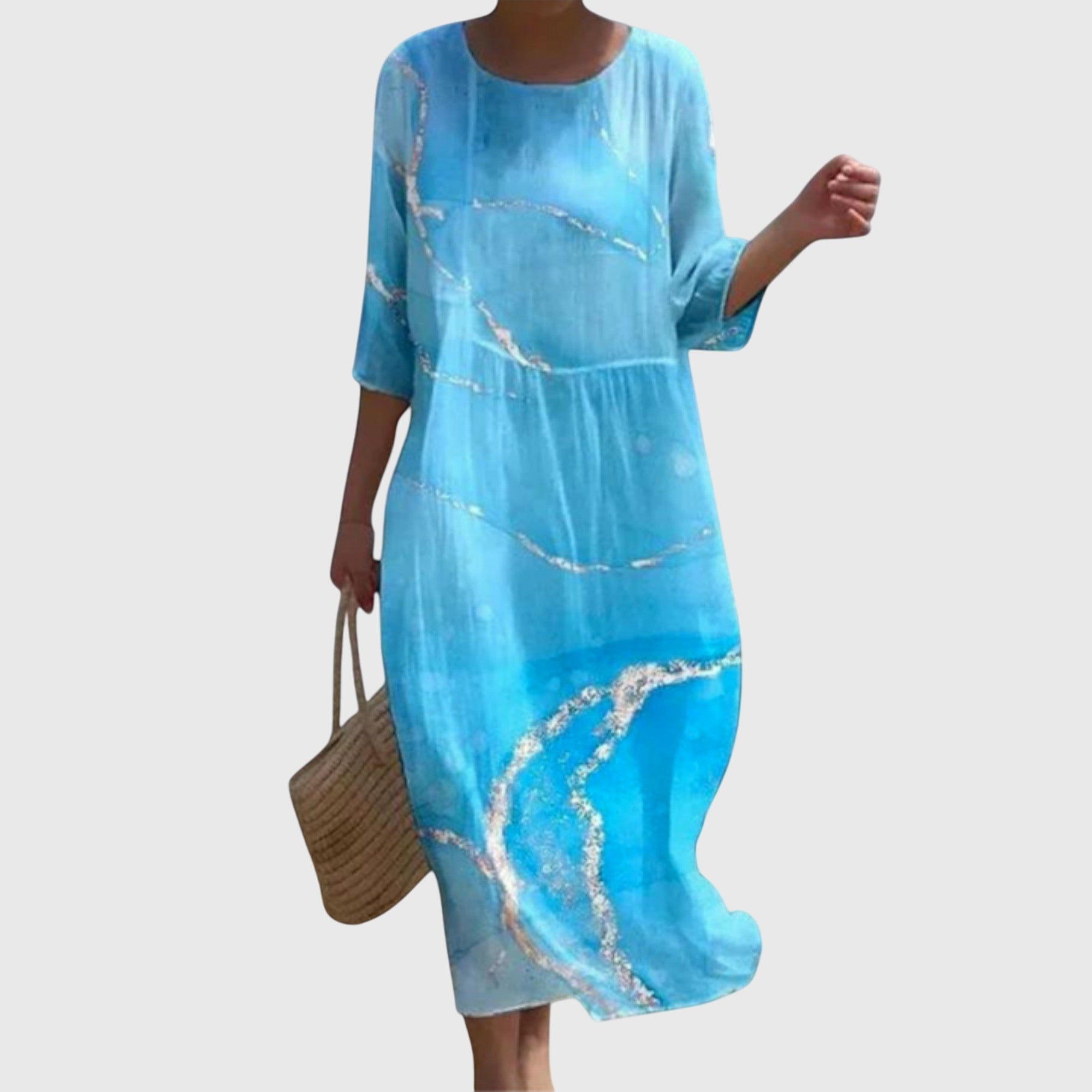 Hayley™ | Elegante Maxi Bloemenjurk