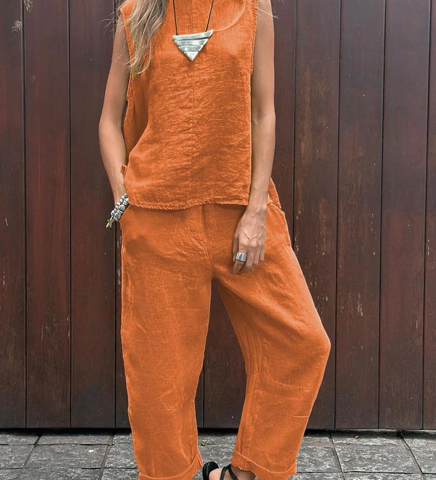 Zenneth - Casual Tweedelig Ensemble