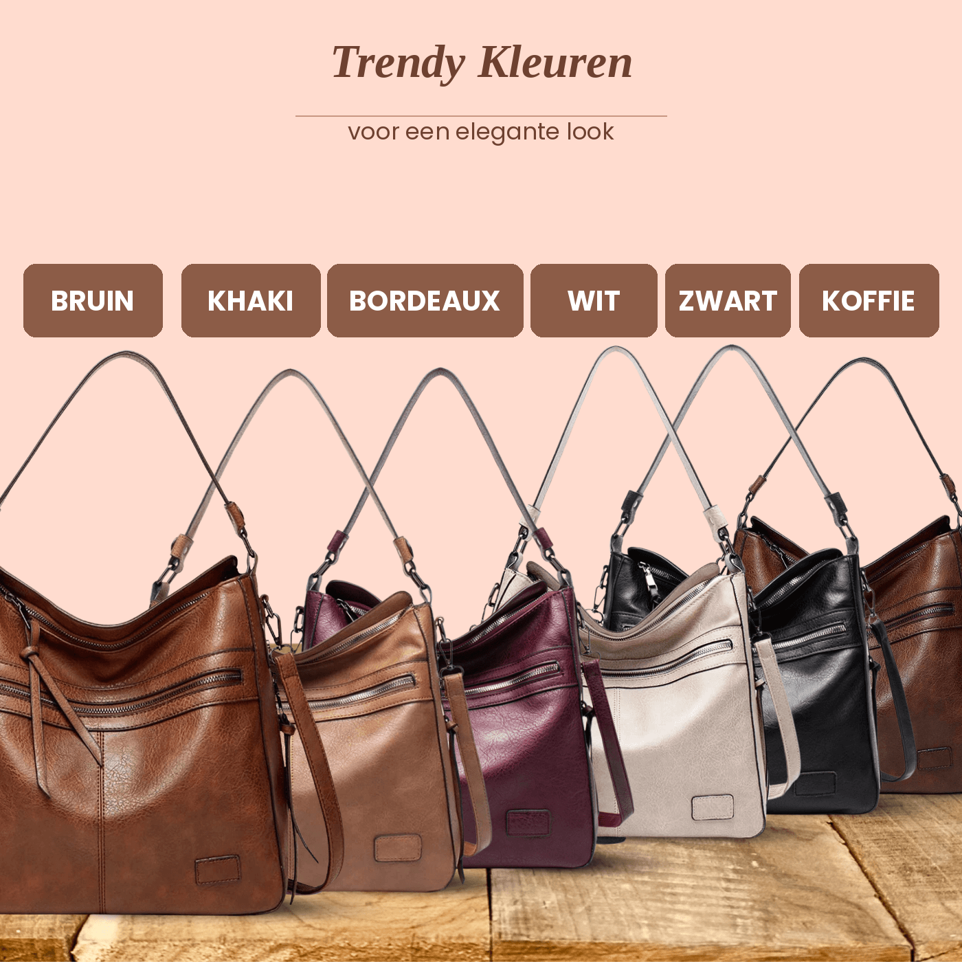 Serena’s Rits Draagtas | Schoudertas
